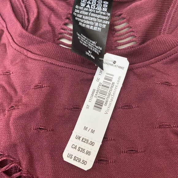 Victoria Sport Seamless Top Size Medium NWT - Picture 5 of 7
